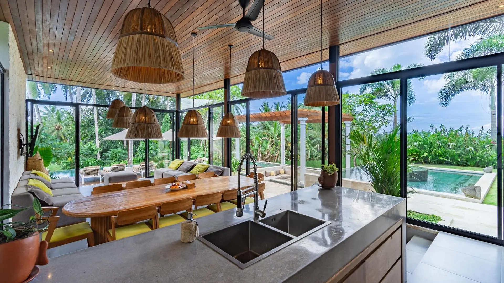 Brand New 6Br Villa Amazing Views Ubud